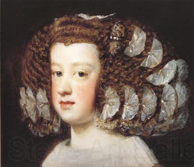 Diego Velazquez Portrait de I'infante Marie-Therese (df02)